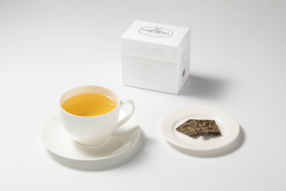 一叶小方 白牡丹